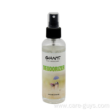 ECO friendly shoe deodorizer Spray with long-lasting